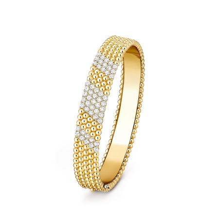 [LOXURA]  FIVE-ROW DIAMOND BRACELET