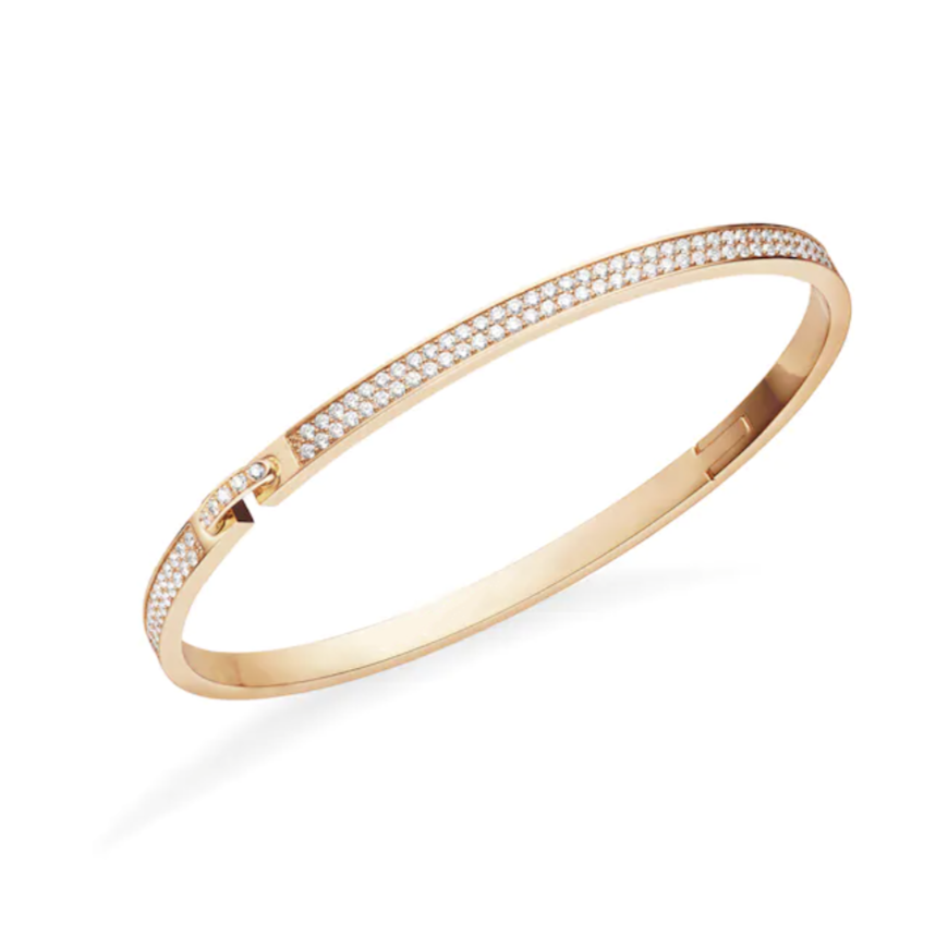 [LOXURA]LIENS VIDENCE DIAMOND PAVED BRACELET