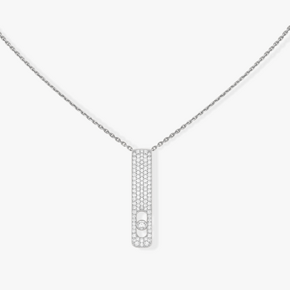 [LOXURA]MY FIRST DIAMOND PAVED NECKLACE