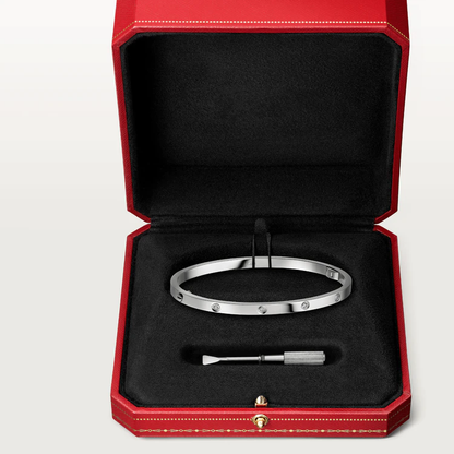 [LOXURA]LOVE BRACELET 3.65MM 10 DIAMONDS