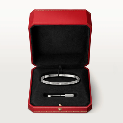 [LOXURA]LOVE BRACELET 3.65MM DIAMOND-PAVED
