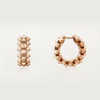 [LOXURA]CLASH MINI HOOP EARRINGS