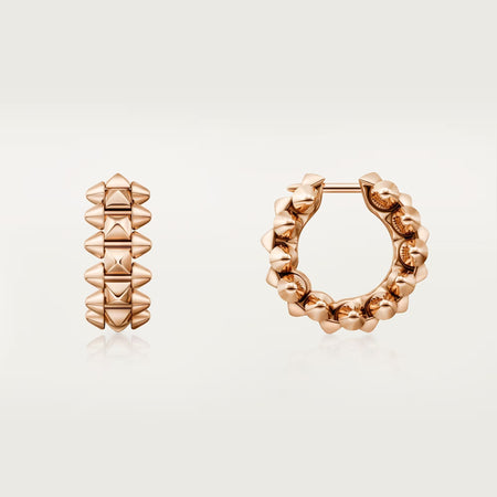 [LOXURA]CLASH MINI HOOP EARRINGS