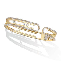 [LOXURA]MOVE 10TH PAVED DIAMOND BRACELET