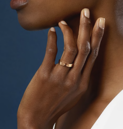 [LOXURA]ALLIANCE LIENS VIDENCE 4MM RING