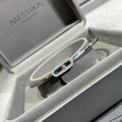 [LOXURA]Move Uno pavé flex bangle medium