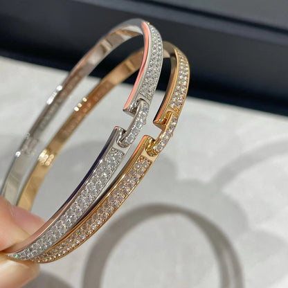 [LOXURA]LIENS VIDENCE DIAMOND PAVED BRACELET