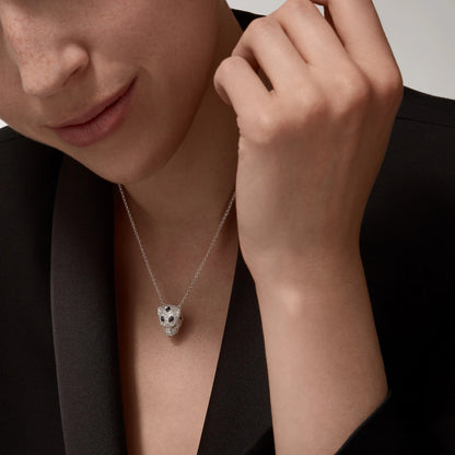 [LOXURA]PANTHERE FULL DIAMOND NECKLACE
