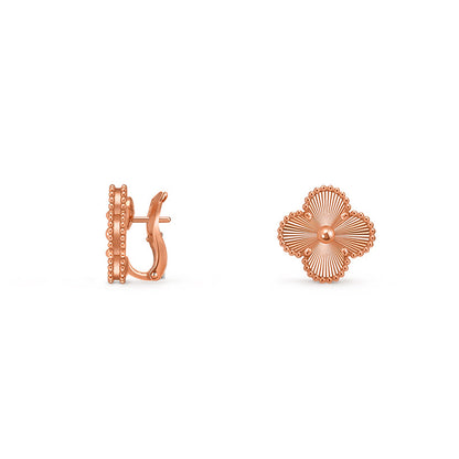 [LOXURA]CLOVER 15MM MOP EARRINGS COLLECTION