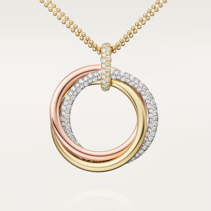 [LOXURA]TRINITY LARGE NECKLACE