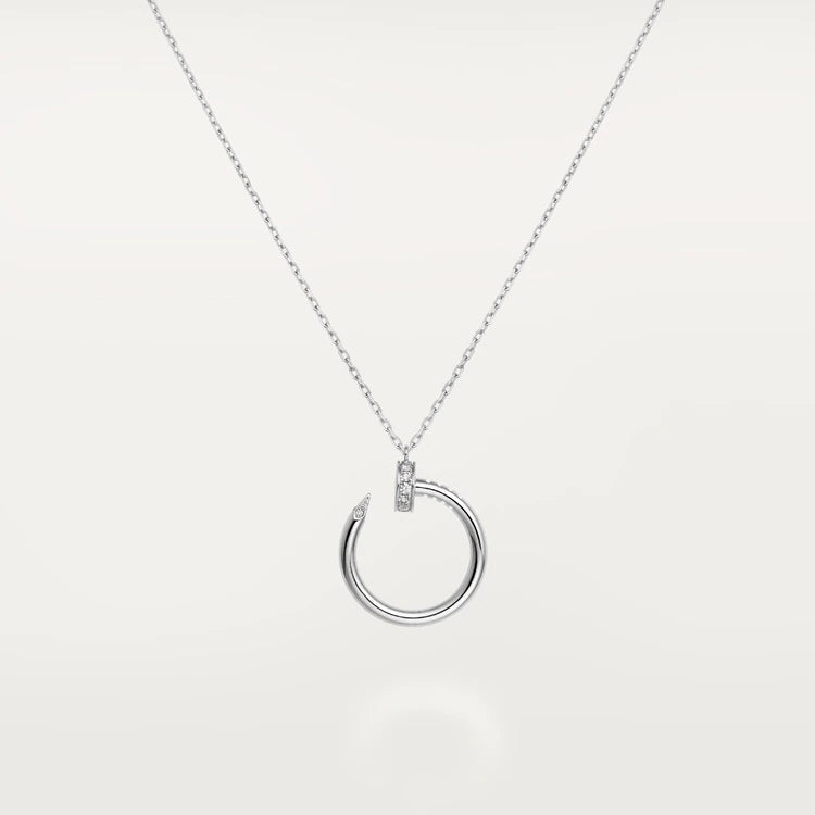 [LOXURA]JUSTE NECKLACE SILVER