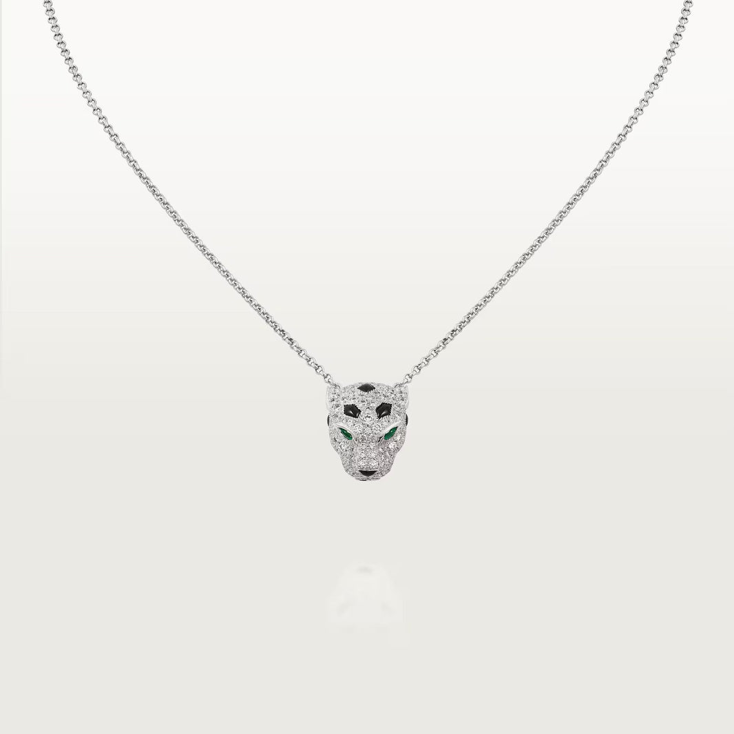 [LOXURA]PANTHERE FULL DIAMOND NECKLACE