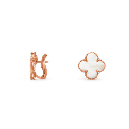 [LOXURA]CLOVER 15MM MOP EARRINGS COLLECTION