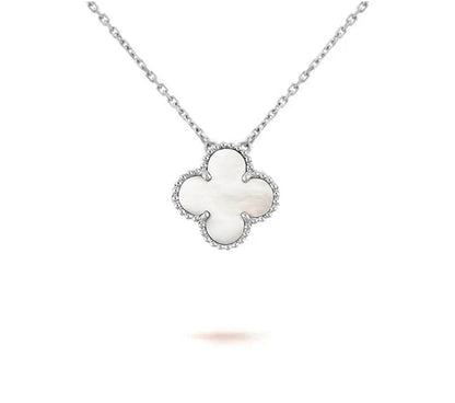 [LOXURA]CLOVER 15MM NECKLACE SILVER COLLECTION