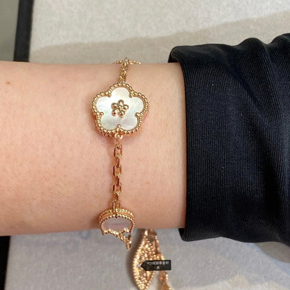 [LOXURA]LUCKY SPRING 5 MOTIF BRACELET