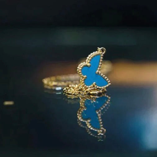 [LOXURA]BUTTERFLY TURQUOISE BUTTERFLY BRACELET