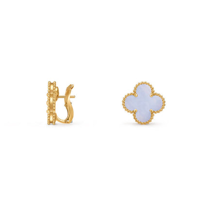 [LOXURA]CLOVER 15MM MOP EARRINGS COLLECTION