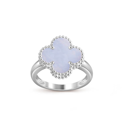 [LOXURA]CLOVER SILVER RING COLLECTION