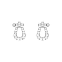 [LOXURA]FORCE 10 FULL DIAMOND STUD EARRINGS MINI MODEL