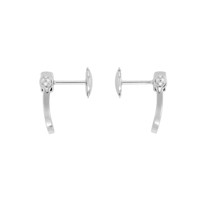 [LOXURA]FORCE 10 FULL DIAMOND STUD EARRINGS MINI MODEL