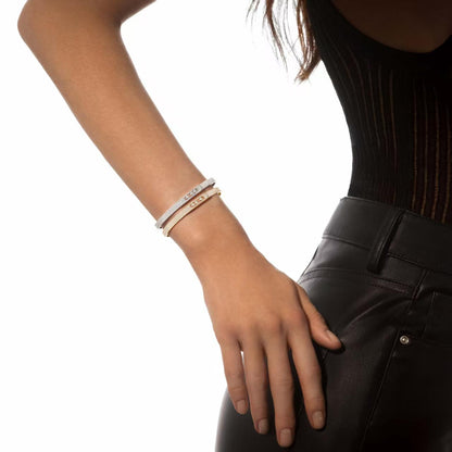 [LOXURA]Move Noa Full Pavé Diamond Bangle Bracelet