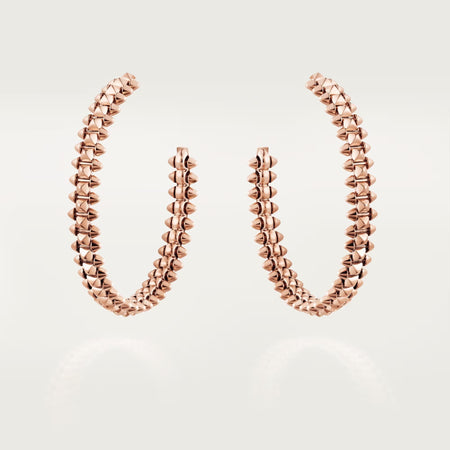 [LOXURA]CLASH HOOP LARGE EARRINGS