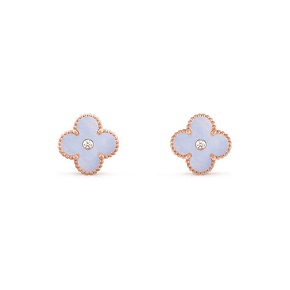 [LOXURA]CLOVER  15MM DIAMOND EARRINGS COLLECTION