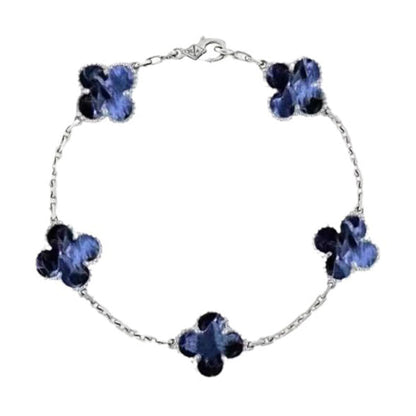 [LOXURA]CLOVER 5 MOTIF PIETERSITE BRACELET COLLECTION
