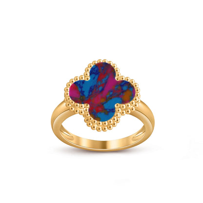 [LOXURA]CLOVER RING GOLD COLLECTION