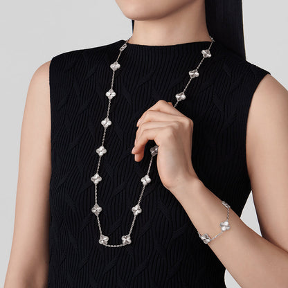 [LOXURA]CLOVER 20 MOTIFS  LASER SILVER