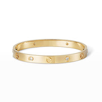 [LOXURA]LOVE BRACELET 6.1MM 4 DIAMONDS