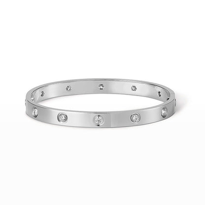 [LOXURA]LOVE BRACELET 6.1MM 10 DIAMONDS