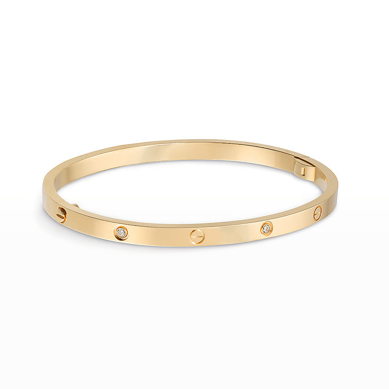 [LOXURA]LOVE BRACELET 3.65MM 6 DIAMONDS