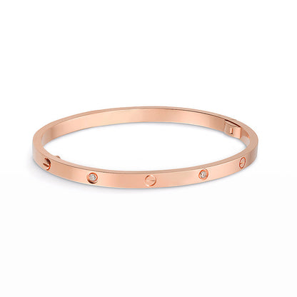 [LOXURA]LOVE BRACELET 3.65MM 6 DIAMONDS