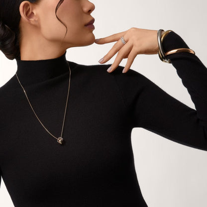 [LOXURA]TRINITY CUSHION NECKLACE COLLECTION