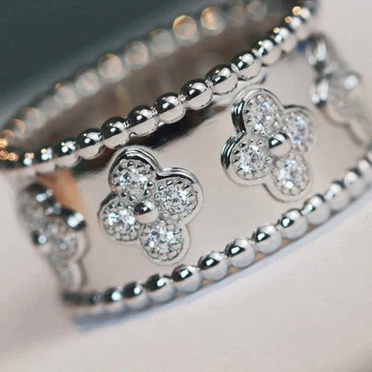 [LOXURA]CLOVER KALEIDOSCOPE RING 10MM