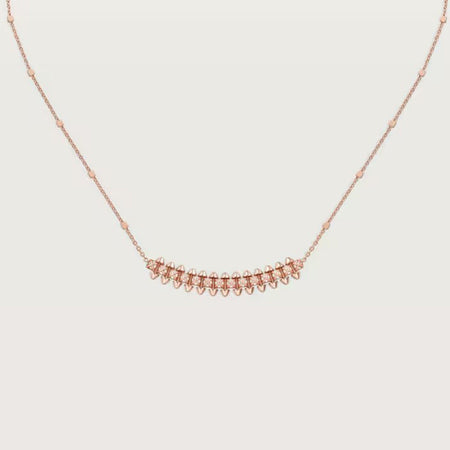[LOXURA]CLASH  SMALL FULL DIAMOND NECKLACE