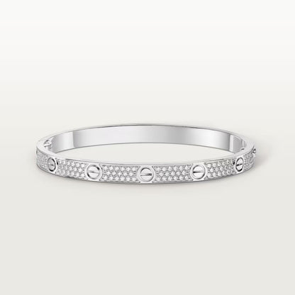 [LOXURA]LOVE BRACELET 4.8MM DIAMOND-PAVED