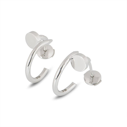 [LOXURA]JUSTE EARRINGS SILVER