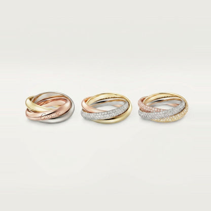 [LOXURA] TRINITY 3.2MM RING COLLECTION