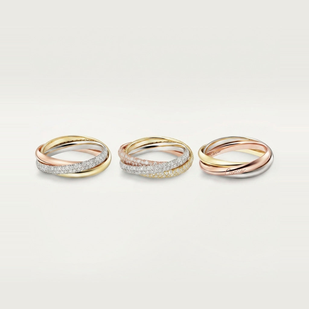 [LOXURA]TRINITY 2.5MM RING COLLECTION