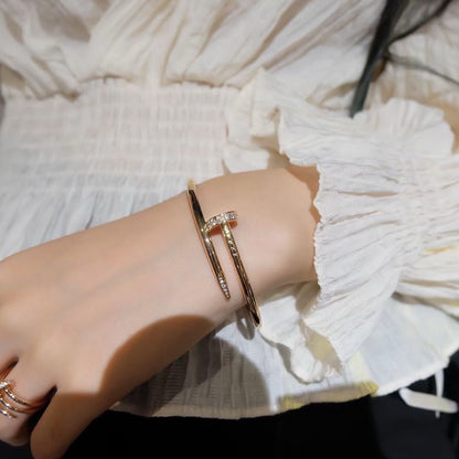 [LOXURA]JUSTE BRACELET 3.5MM DIAMONDS