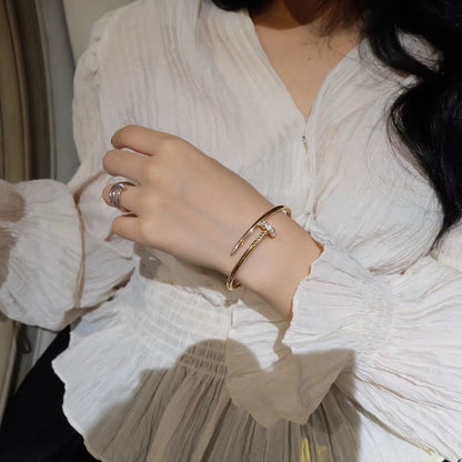 [LOXURA]JUSTE BRACELET 3.5MM DIAMONDS