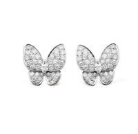 [LOXURA]BUTTERFLY ALL DIAMOND EARRINGS