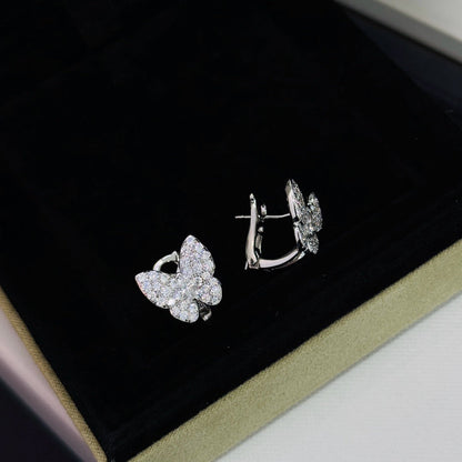 [LOXURA]BUTTERFLY ALL DIAMOND EARRINGS