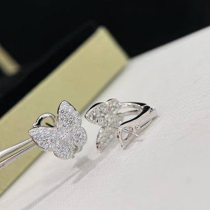 [LOXURA]BUTTERFLY ALL DIAMOND EARRINGS