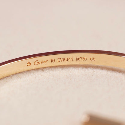 [LOXURA]LOVE BRACELET 3.65MM 6 DIAMONDS