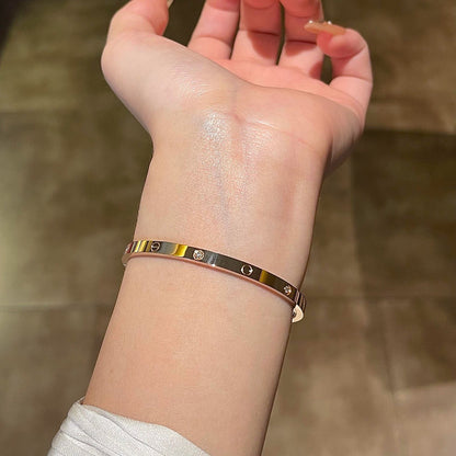 [LOXURA]LOVE BRACELET 3.65MM 6 DIAMONDS