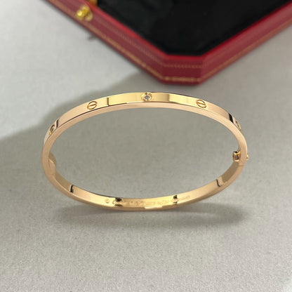 [LOXURA]LOVE BRACELET 3.65MM 6 DIAMONDS