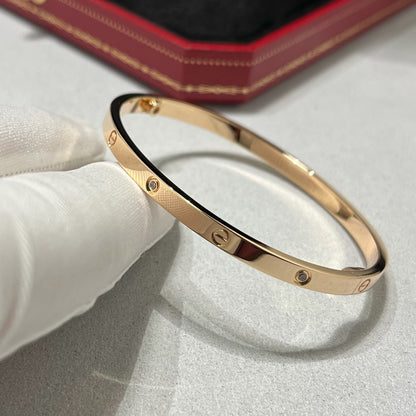 [LOXURA]LOVE BRACELET 3.65MM 6 DIAMONDS